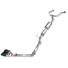Load image into Gallery viewer, AWE 0FG Exhaust for 3rd Gen Toyota Tundra - Dual Diamond Black Tips - AWE part 3015-33063