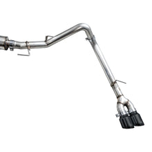 Load image into Gallery viewer, AWE 0FG Exhaust for 3rd Gen Toyota Tundra - Dual Diamond Black Tips - product view 5 - AWE part 3015-33063