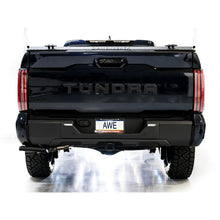 Load image into Gallery viewer, AWE 0FG Exhaust for 3rd Gen Toyota Tundra - Dual Diamond Black Tips - product view 6 - AWE part 3015-33063