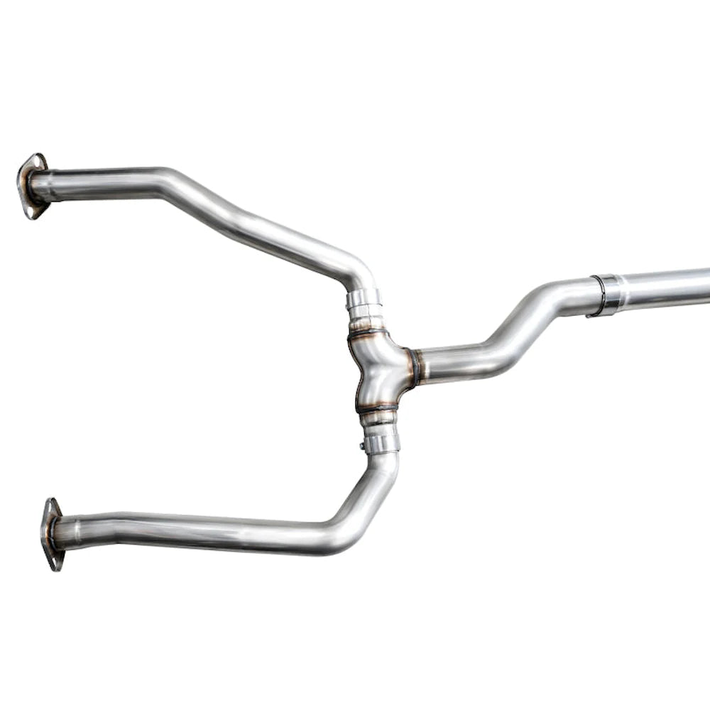 AWE 0FG Exhaust for 3rd Gen Toyota Tundra - Dual Diamond Black Tips - product view 9 - AWE part 3015-33063