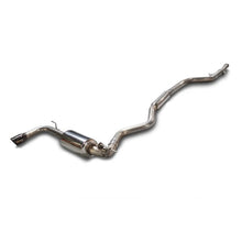 Load image into Gallery viewer, AWE Tuning 13-18 BMW 320i (F30) Touring Edition Exhaust w/ Perfomance Mid Pipe - Diamond Black Tips - AWE part 3015-23038
