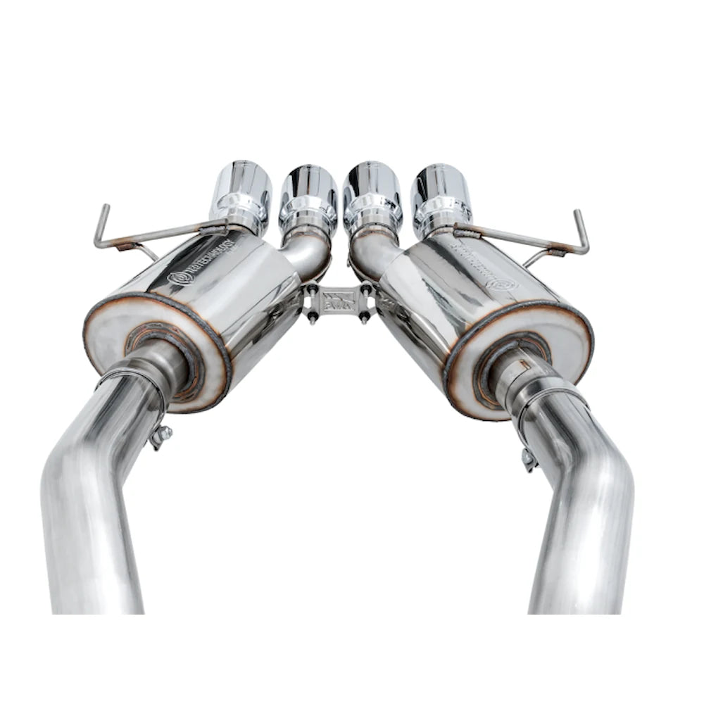 AWE Tuning 14-19 Chevy Corvette C7 Z06/ZR1 (w/o AFM) Touring Edition Axle-Back Exhaust w/Chrome Tips - AWE part 3015-42133