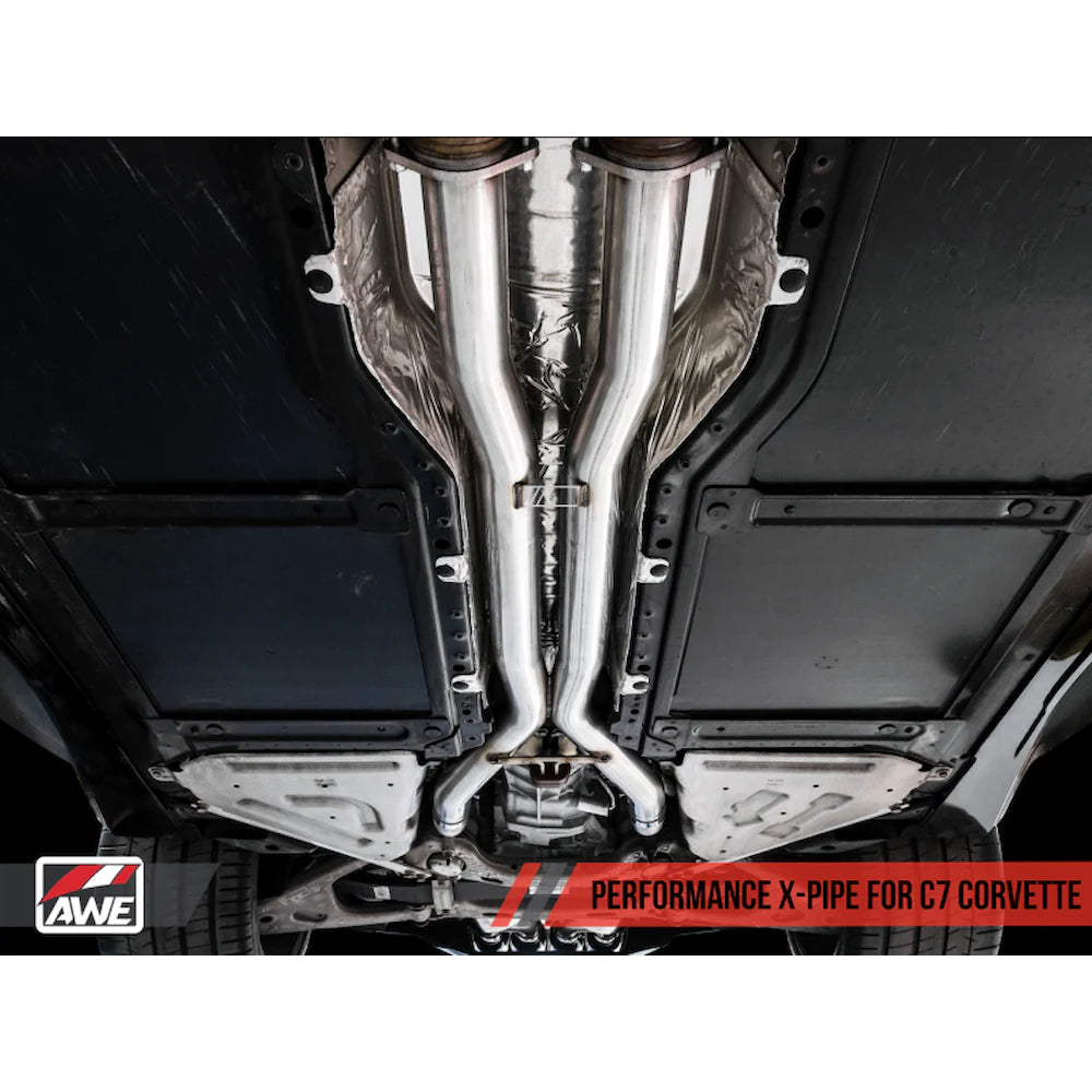 AWE Tuning 14-19 Chevy Corvette C7 Z06/ZR1 (w/o AFM) Touring Edition Axle-Back Exhaust - product view 8 - AWE part 3015-42133