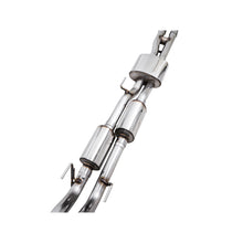 Load image into Gallery viewer, AWE 16-22 Toyota Tacoma 0FG Catback Exhaust w/ BashGuard - Dual Chrome Silver Tips - product view 7 - AWE part 3015-32826