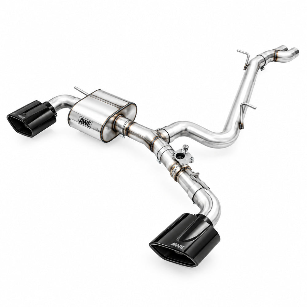 AWE Tuning 17-19 Audi RS3 8V SwitchPath Exhaust w/Diamond Black RS-Style Tips - AWE part 3025-33034