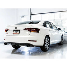 Load image into Gallery viewer, AWE Tuning 18-21 Volkswagen Jetta GLI Mk7 Touring Exhaust - Diamond Black Tips (Fits - product view 3 - AWE part 3015-23062