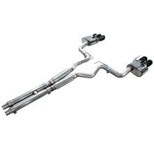 Load image into Gallery viewer, AWE Tuning 18-23 S550 Mustang GT SwitchPath Exhaust - Diamond Black Tips - product view 3 - AWE part 3025-43550
