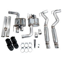 Load image into Gallery viewer, AWE Tuning 18-23 S550 Mustang GT SwitchPath Exhaust - Diamond Black Tips - product view 5 - AWE part 3025-43550