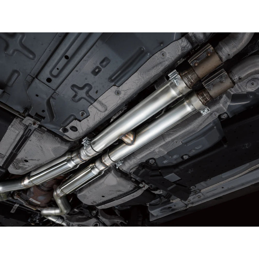 AWE Tuning 18-23 S550 Mustang GT SwitchPath Exhaust - Diamond Black Tips - product view 7 - AWE part 3025-43550