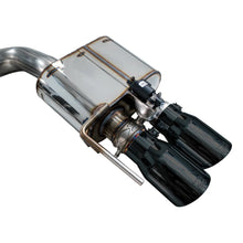 Load image into Gallery viewer, AWE Tuning 18-23 S550 Mustang GT SwitchPath Exhaust - Diamond Black Tips - product view 8 - AWE part 3025-43550