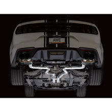 Load image into Gallery viewer, AWE Tuning 18-23 S550 Mustang GT SwitchPath Exhaust - Diamond Black Tips - product view 12 - AWE part 3025-43550