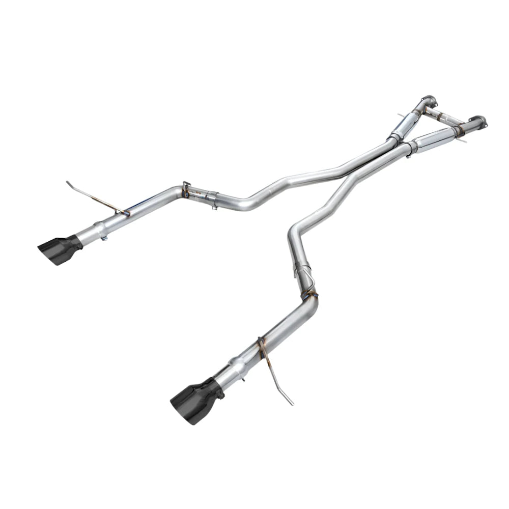 AWE Tuning Track Edition Exhaust for Dodge Durango 6.4/6.2 SC - 5" Diamond Black Tips - AWE part 3020-33952