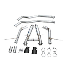 Load image into Gallery viewer, AWE Tuning Track Edition Exhaust for Dodge Durango 6.4/6.2 SC - 5" Diamond Black Tips - product view 2 - AWE part 3020-33952