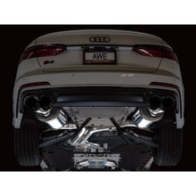 Load image into Gallery viewer, AWE Tuning 19-23 Audi C8 S6/S7 2.9T V6 AWD Touring Edition Exhaust - Diamond Black - product view 9 - AWE part 3015-43107