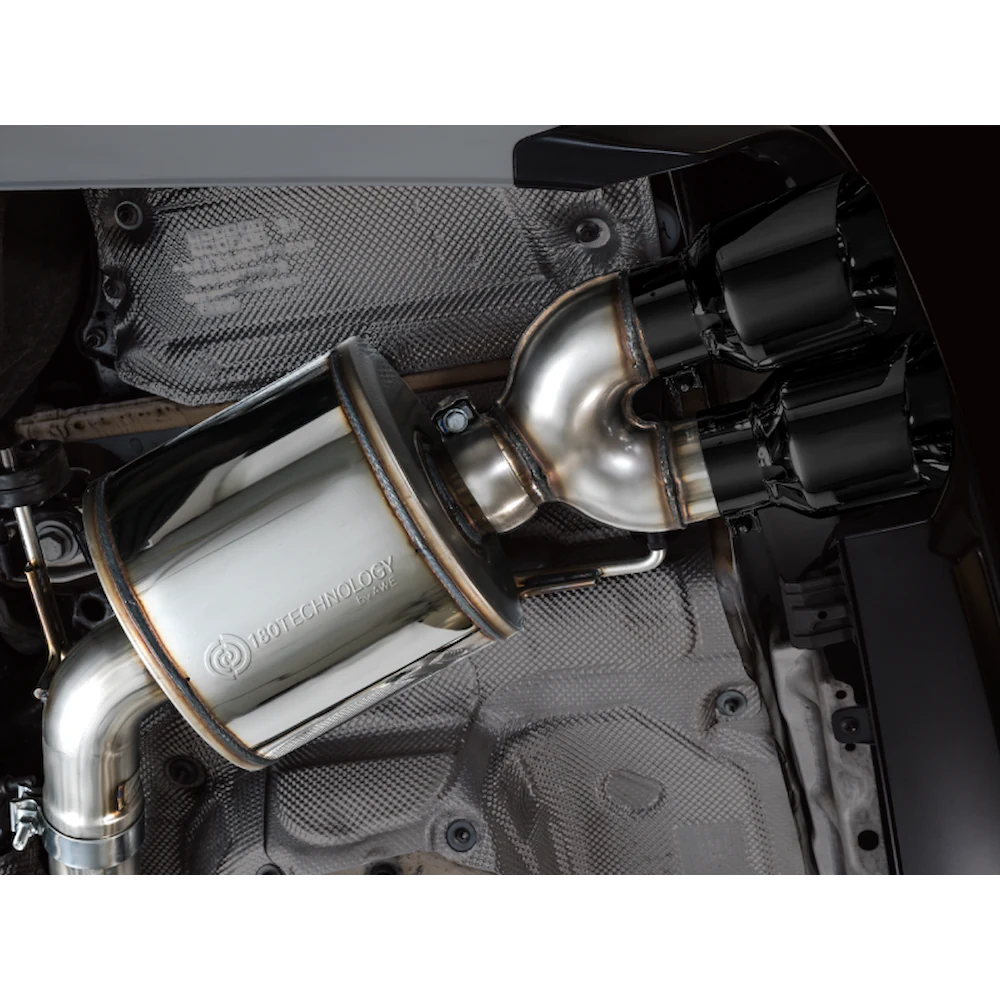 AWE Tuning 19-23 Audi C8 S6/S7 2.9T V6 AWD Touring Edition Exhaust - Diamond Black - product view 13 - AWE part 3015-43107