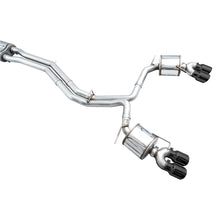 Load image into Gallery viewer, AWE Tuning 19-23 Audi C8 S6/S7 2.9T V6 AWD Touring Edition Exhaust - Diamond Black - product view 19 - AWE part 3015-43107