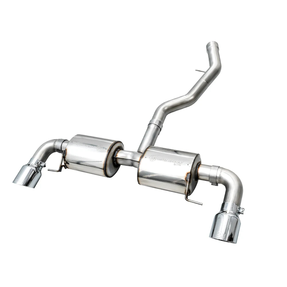 AWE 19-23 BMW 330i / 21-23 BMW 430i Base G2X Touring Axle Back Exhaust - Chrome Silver - AWE part 3015-32429