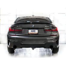 Load image into Gallery viewer, AWE 19-23 BMW 330i / 21-23 BMW 430i Base G2X Track Edition Axle Back Exhaust - Diamond - product view 2 - AWE part 3020-33429