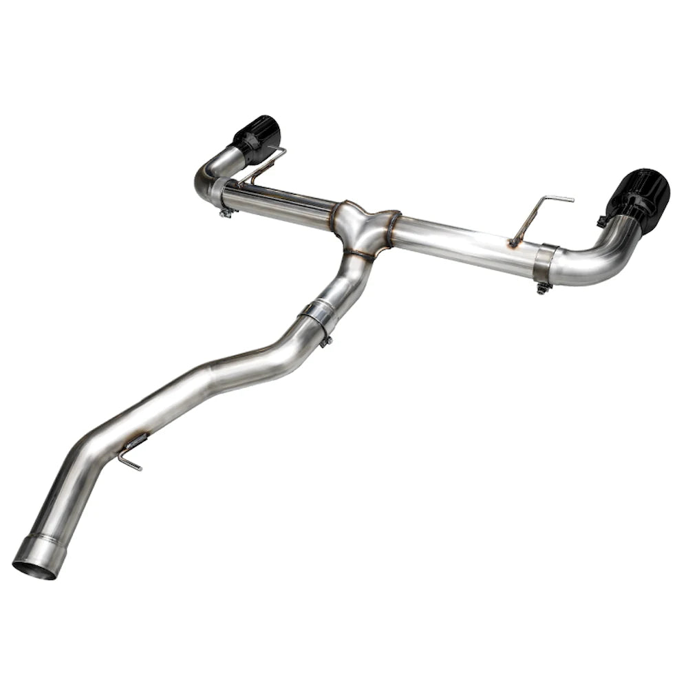 AWE 19-23 BMW 330i / 21-23 BMW 430i Base G2X Track Edition Axle Back Exhaust - Diamond - product view 3 - AWE part 3020-33429