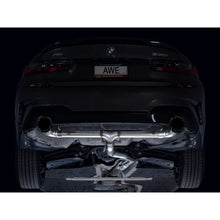 Load image into Gallery viewer, AWE 19-23 BMW 330i / 21-23 BMW 430i Base G2X Track Edition Axle Back Exhaust - Diamond - product view 7 - AWE part 3020-33429