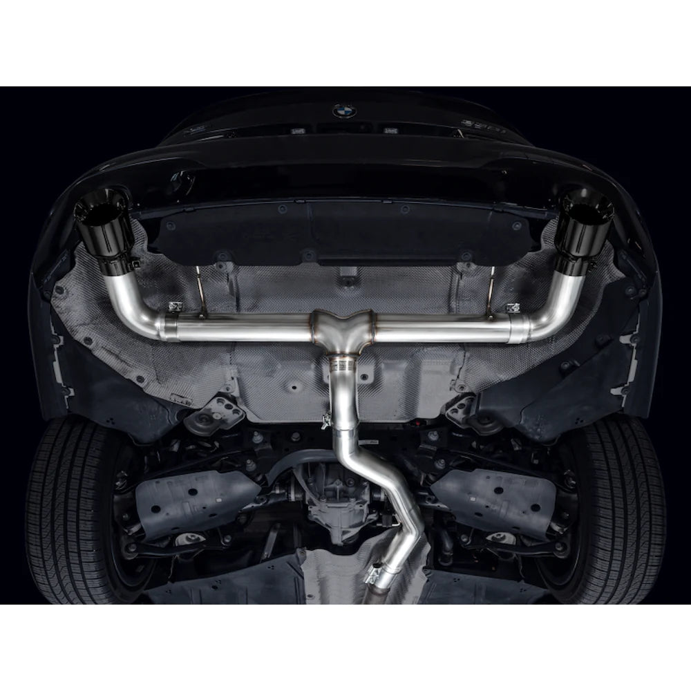 AWE 19-23 BMW 330i / 21-23 BMW 430i Base G2X Track Edition Axle Back Exhaust - product view 10 - AWE part 3020-33429