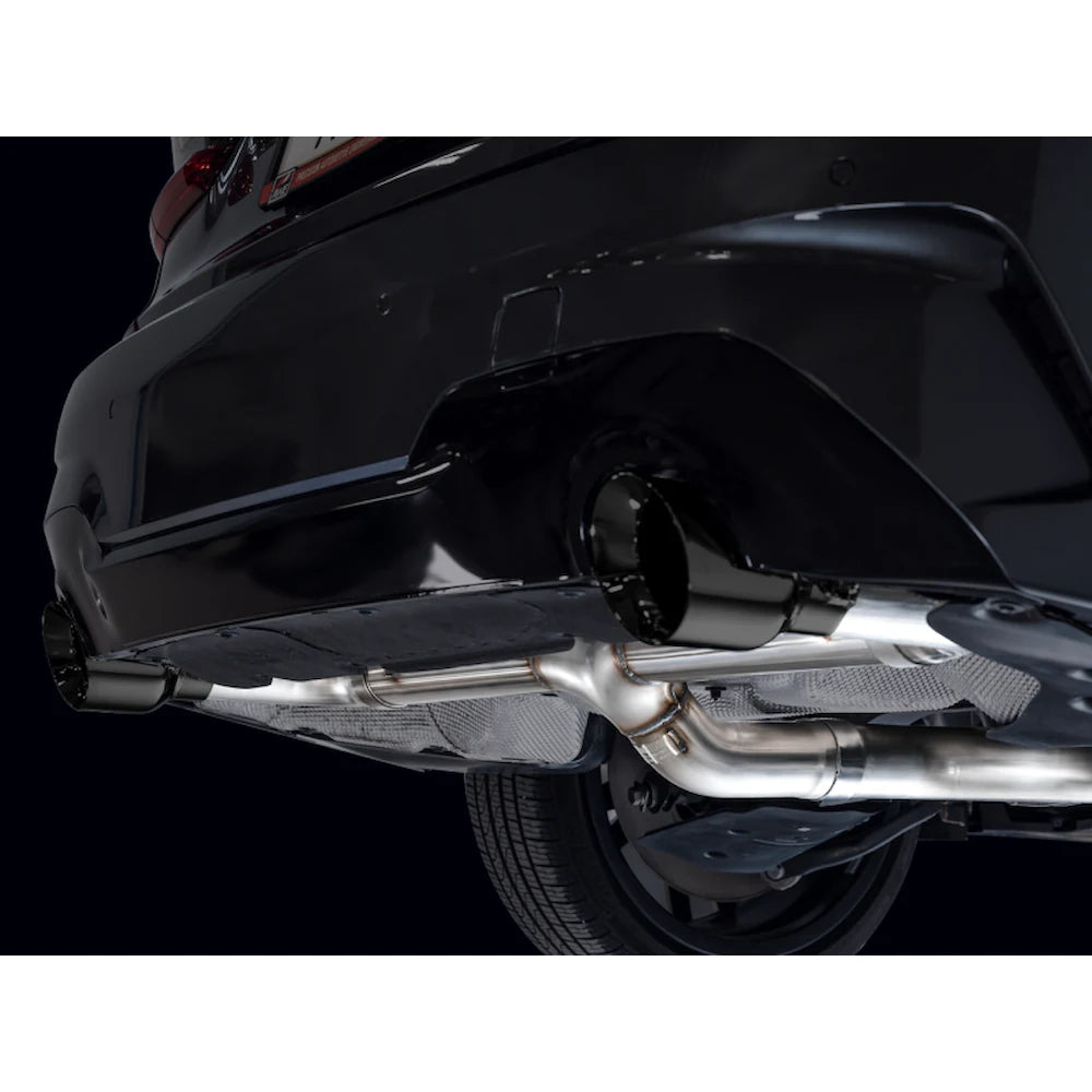 AWE 19-23 BMW 330i / 21-23 BMW 430i Base G2X Track Edition Axle Back Exhaust - product view 11 - AWE part 3020-33429