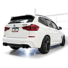 Load image into Gallery viewer, AWE Tuning 20-25 BMW X3 M/M Comp (F97) AWD SwitchPath Axle-Back Exhaust - Diamond - product view 2 - AWE part 3025-43301