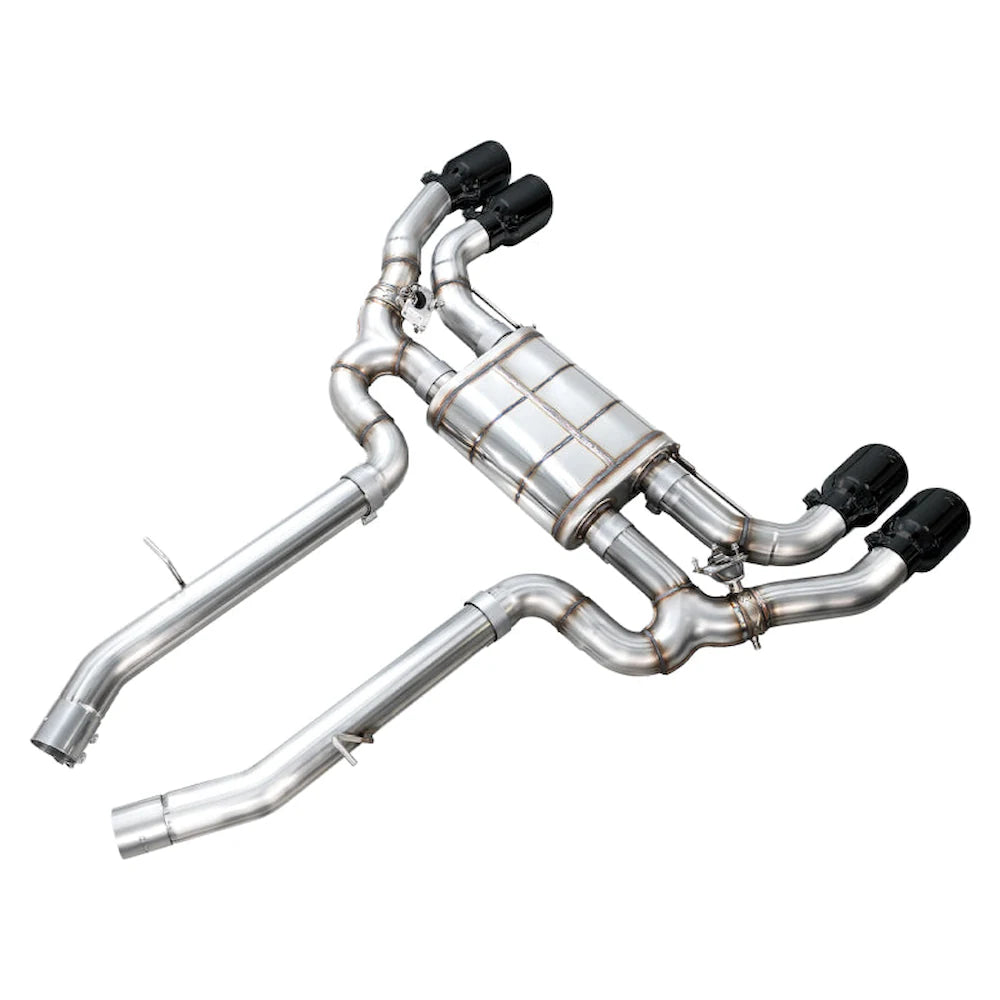 AWE Tuning 20-25 BMW X3 M/M Comp (F97) AWD SwitchPath Axle-Back Exhaust - Diamond - product view 5 - AWE part 3025-43301
