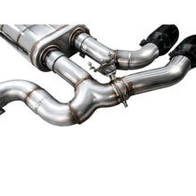 Load image into Gallery viewer, AWE Tuning 20-25 BMW X3 M/M Comp (F97) AWD SwitchPath Axle-Back Exhaust - Diamond - product view 9 - AWE part 3025-43301