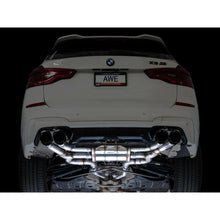 Load image into Gallery viewer, AWE Tuning 20-25 BMW X3 M/M Comp (F97) AWD SwitchPath Axle-Back Exhaust - Diamond - product view 11 - AWE part 3025-43301