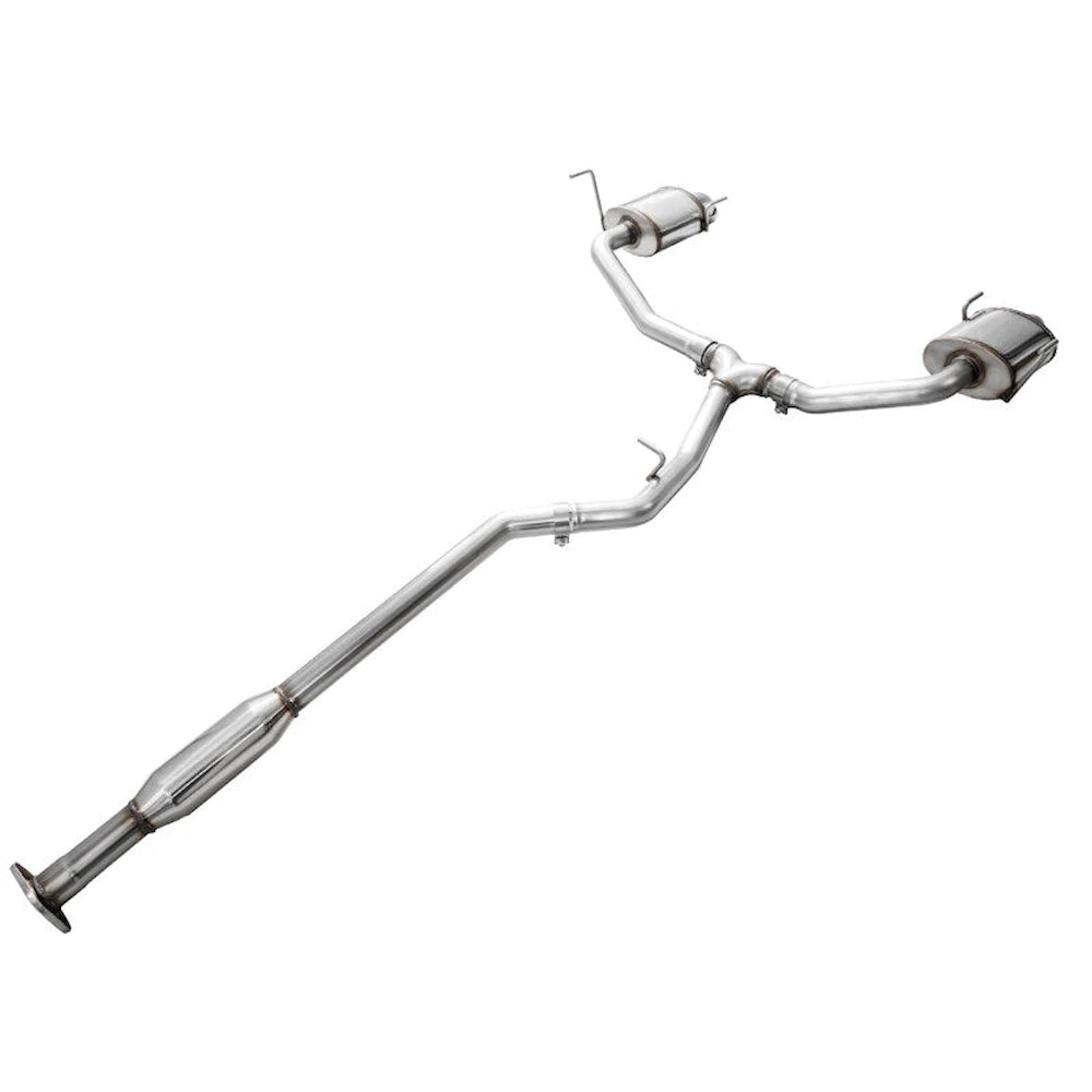 AWE 20-25 Subaru Outback (Wilderness & XT) 0FG Catback Exhaust w/Dual BashGuards - product view 5 - AWE part 3015-38246