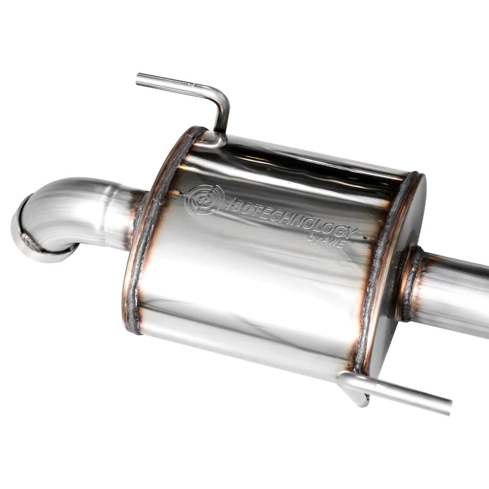 AWE 20-25 Subaru Outback (Wilderness & XT) 0FG Catback Exhaust w/Dual BashGuards - product view 7 - AWE part 3015-38246