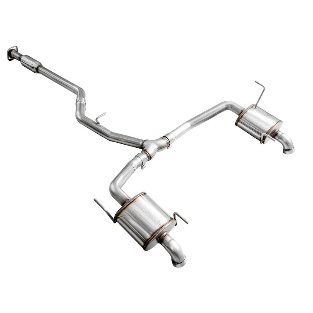 AWE 20-25 Subaru Outback (Wilderness & XT) 0FG Catback Exhaust w/Dual BashGuards - product view 9 - AWE part 3015-38246