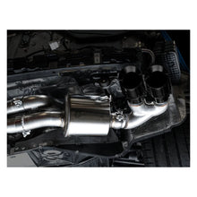 Load image into Gallery viewer, AWE Tuning 2020 Chevrolet Corvette (C8) Touring Edition Exhaust - Quad Diamond Black - product view 3 - AWE part 3015-43159