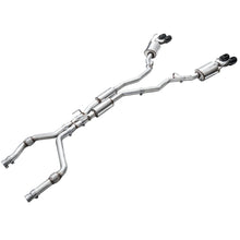 Load image into Gallery viewer, AWE Tuning 2020+ Ford Explorer ST Touring Edition Exhaust w/ Diamond Black Tips - product view 3 - AWE part 3015-43625