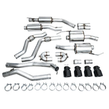 Load image into Gallery viewer, AWE Tuning 2020+ Ford Explorer ST Touring Edition Exhaust w/ Diamond Black Tips - product view 5 - AWE part 3015-43625
