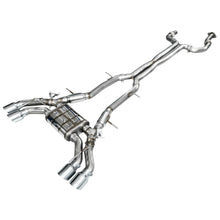 Load image into Gallery viewer, AWE Tuning 2021+ Cadillac CT4-V Blackwing SwitchPath Exhaust - Chrome Silver Tips - AWE part 3025-42436
