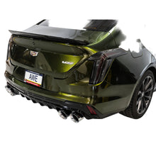 Load image into Gallery viewer, AWE Tuning 2021+ Cadillac CT4-V Blackwing SwitchPath Exhaust - Chrome Silver Tips - product view 6 - AWE part 3025-42436