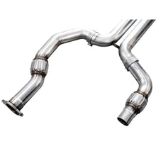 Load image into Gallery viewer, AWE Tuning 2021+ Cadillac CT4-V Blackwing SwitchPath Exhaust - Chrome Silver Tips - product view 7 - AWE part 3025-42436