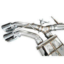 Load image into Gallery viewer, AWE Tuning 2021+ Cadillac CT4-V Blackwing SwitchPath Exhaust - Chrome Silver Tips - product view 10 - AWE part 3025-42436