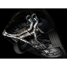 Load image into Gallery viewer, AWE Tuning 2021+ Cadillac CT4-V Blackwing SwitchPath Exhaust - Chrome Silver Tips - product view 14 - AWE part 3025-42436