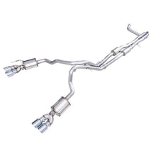 Load image into Gallery viewer, AWE 2021+ Chevy Tahoe/GM Yukon 6.2L 0FG Edition Cat Back Exhaust - Quad Chrome Silver Tips - AWE part 3015-42121