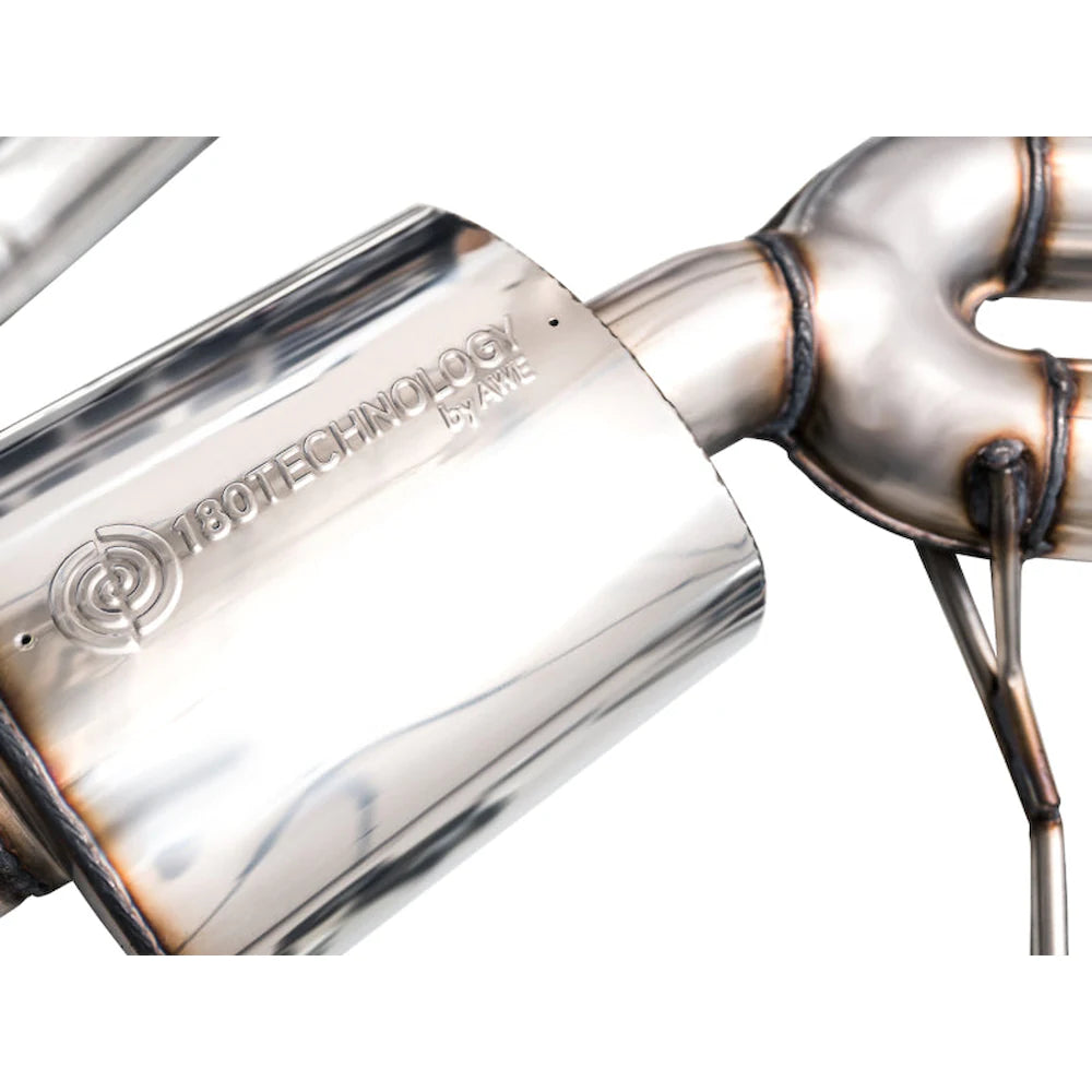 AWE Tuning 2022+ Porsche Macan 2.9TT Touring Edition Catback Exhaust w/ Diamond Black - product view 12 - AWE part 3015-43952