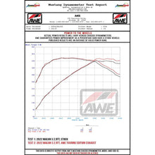 Load image into Gallery viewer, AWE Tuning 2022+ Porsche Macan 2.9TT Touring Edition Catback Exhaust w/ Diamond Black - product view 13 - AWE part 3015-43952