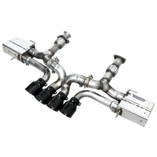 Load image into Gallery viewer, AWE 2023 C8 Corvette Z06 SwitchPath Cat-Back Exhaust - Diamond Black Tips - AWE part 3025-43906