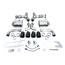 Load image into Gallery viewer, AWE 2023 C8 Corvette Z06 SwitchPath Cat-Back Exhaust - Diamond Black Tips - product view 6 - AWE part 3025-43906