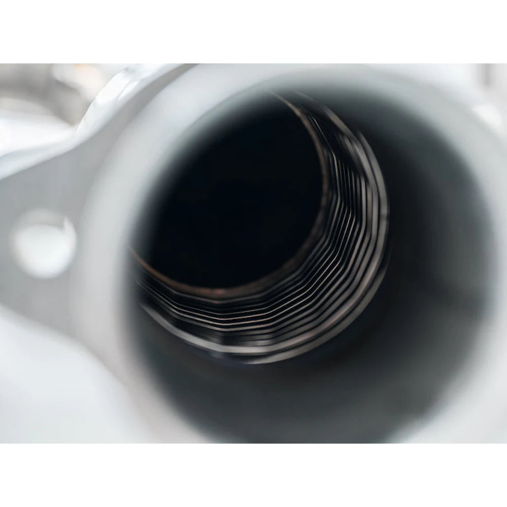 AWE 2023 C8 Corvette Z06 SwitchPath Cat-Back Exhaust - Diamond Black Tips - product view 12 - AWE part 3025-43906