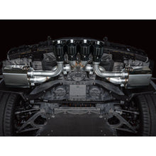 Load image into Gallery viewer, AWE 2023 C8 Corvette Z06 SwitchPath Cat-Back Exhaust - Diamond Black Tips - product view 13 - AWE part 3025-43906