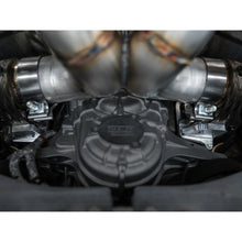 Load image into Gallery viewer, AWE 2023 C8 Corvette Z06 SwitchPath Cat-Back Exhaust - Diamond Black Tips - product view 17 - AWE part 3025-43906