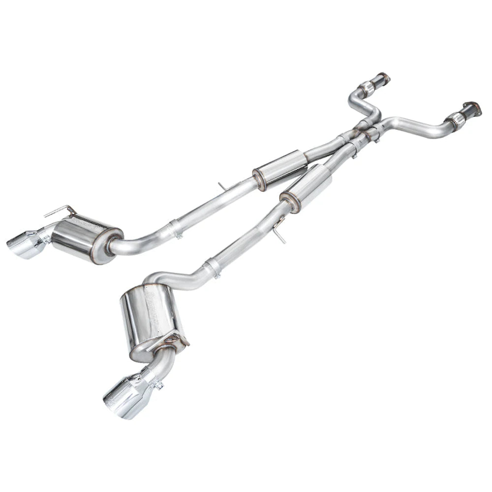 AWE 2023 Nissan Z RZ34 RWD Touring Edition Catback Exhaust System w/ Chrome Silver Tips - AWE part 3015-32400
